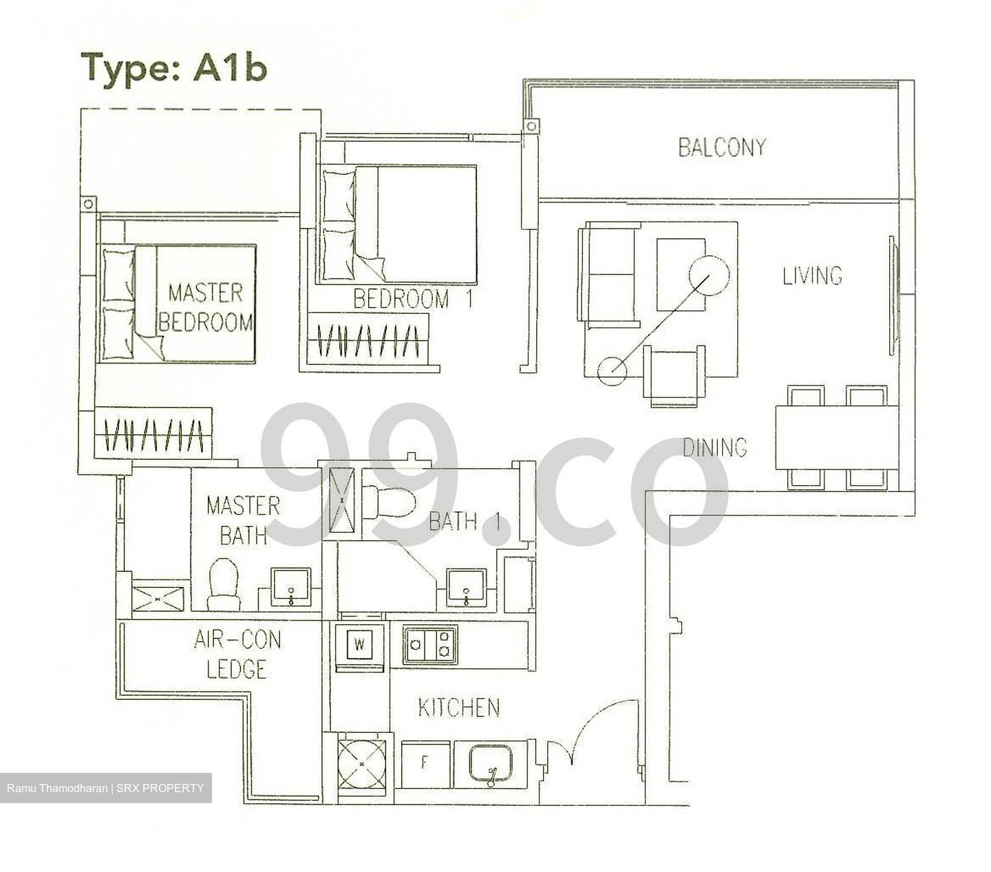 Watercolours (D18), Condominium #610770001
